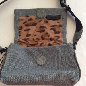 Broadway mini crossbody light denim purse bjr